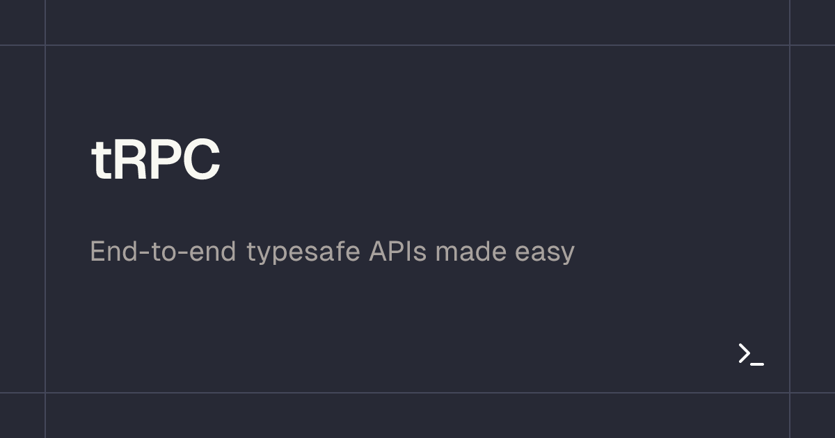 tRPC - Create Lx2 App